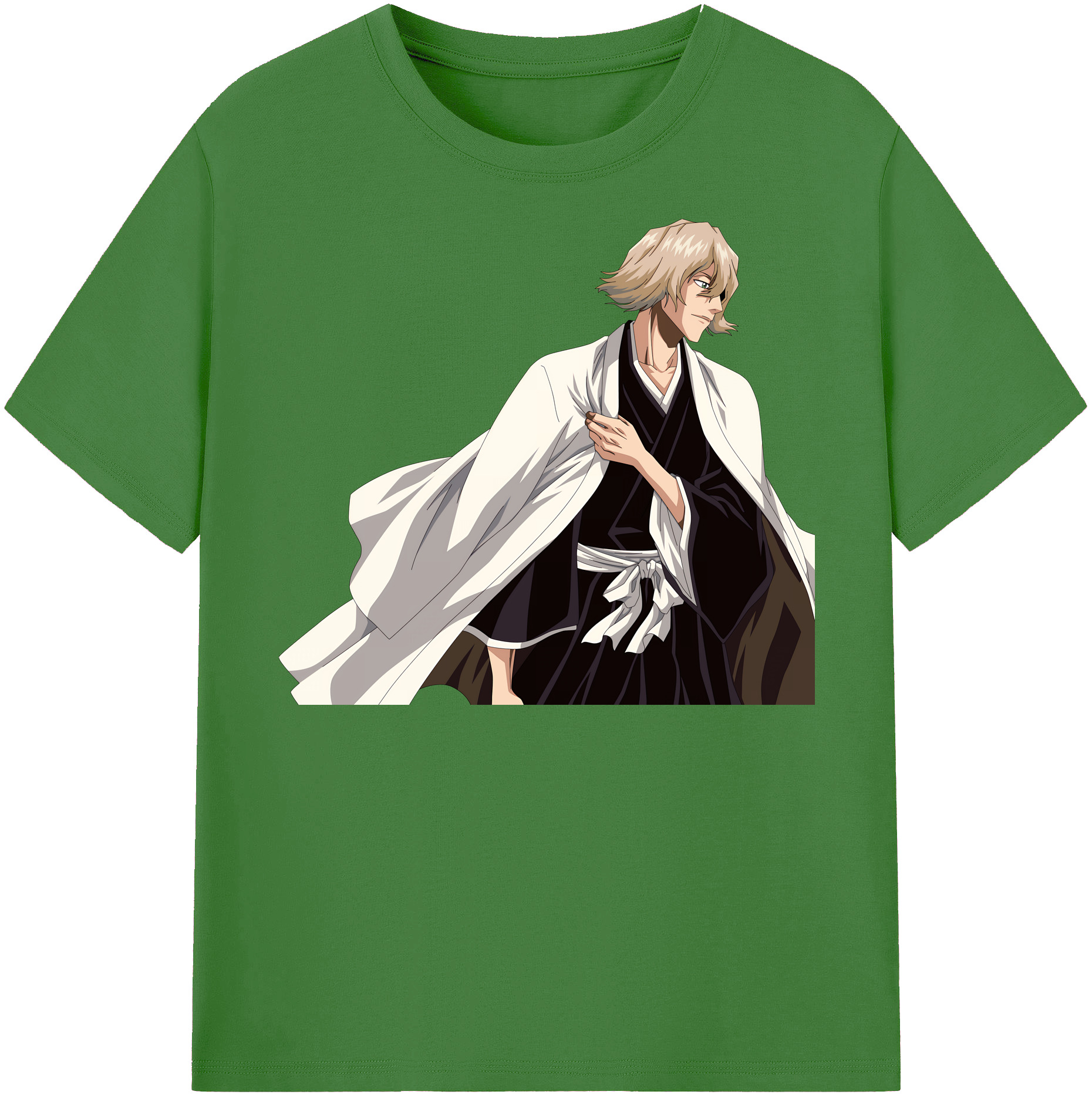 （画像用） "ブリーチ 浦原 喜助（うらはら きすけ） BLEACH Urahara Kisuke " レディースカジュアルプリントTシャツ（綿100％）